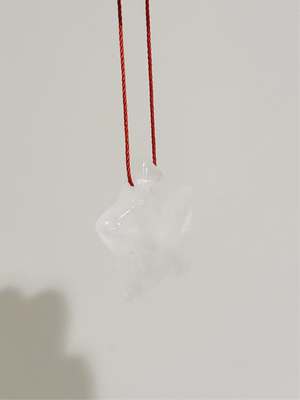 Clear Quartz Crystal Decoration