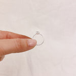 Moonstone Silver Ring - Size I 1/2