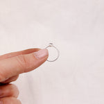 Moonstone Silver Ring - Size I 1/2