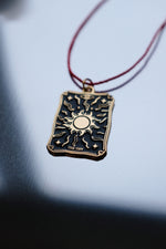 Tarot Card Necklace • Choose Your Intention • Symbolic Crystal Jewellery