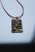 Tarot Card Necklace • Choose Your Intention • Symbolic Crystal Jewellery