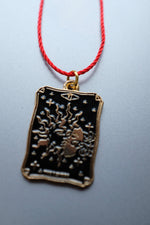 Tarot Card Necklace • Choose Your Intention • Symbolic Crystal Jewellery