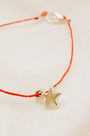 Silver Star Bracelet