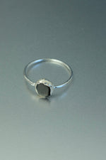 Smokey Quartz Silver Ring • Grounding Protection Crystal – Size L