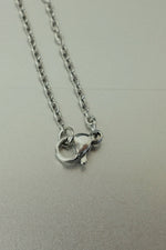 Black Tourmaline Silver Necklace • Protective Crystal Pendant