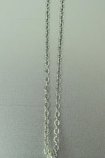 Labradorite Crystal Silver Necklace • Flashing Protection Stone