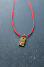 Alphabet Initial Necklace • Custom Letter Pendant on Delicate Chain