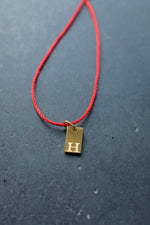 Alphabet Initial Necklace • Custom Letter Pendant on Delicate Chain