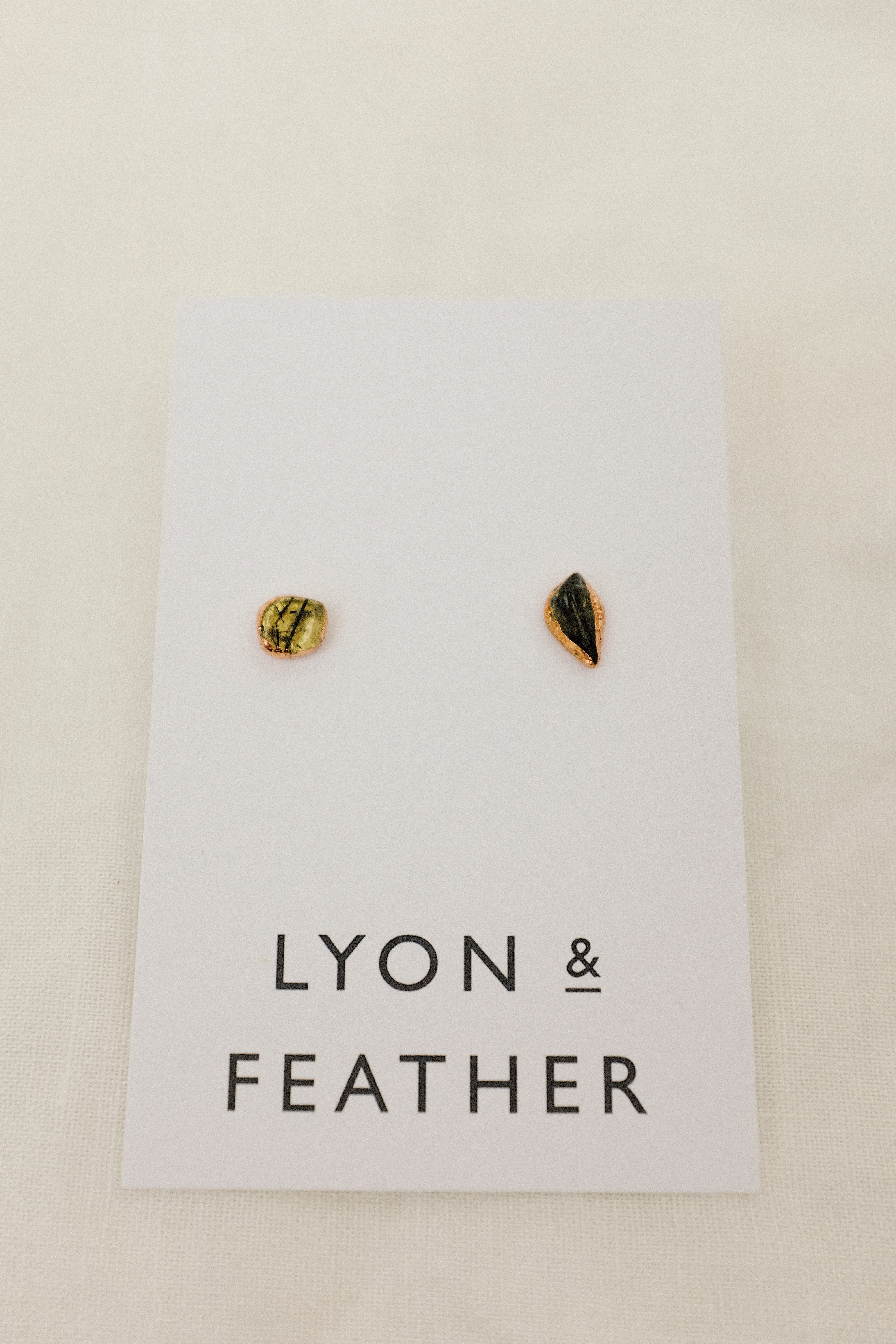 Rutilated Quartz Earrings