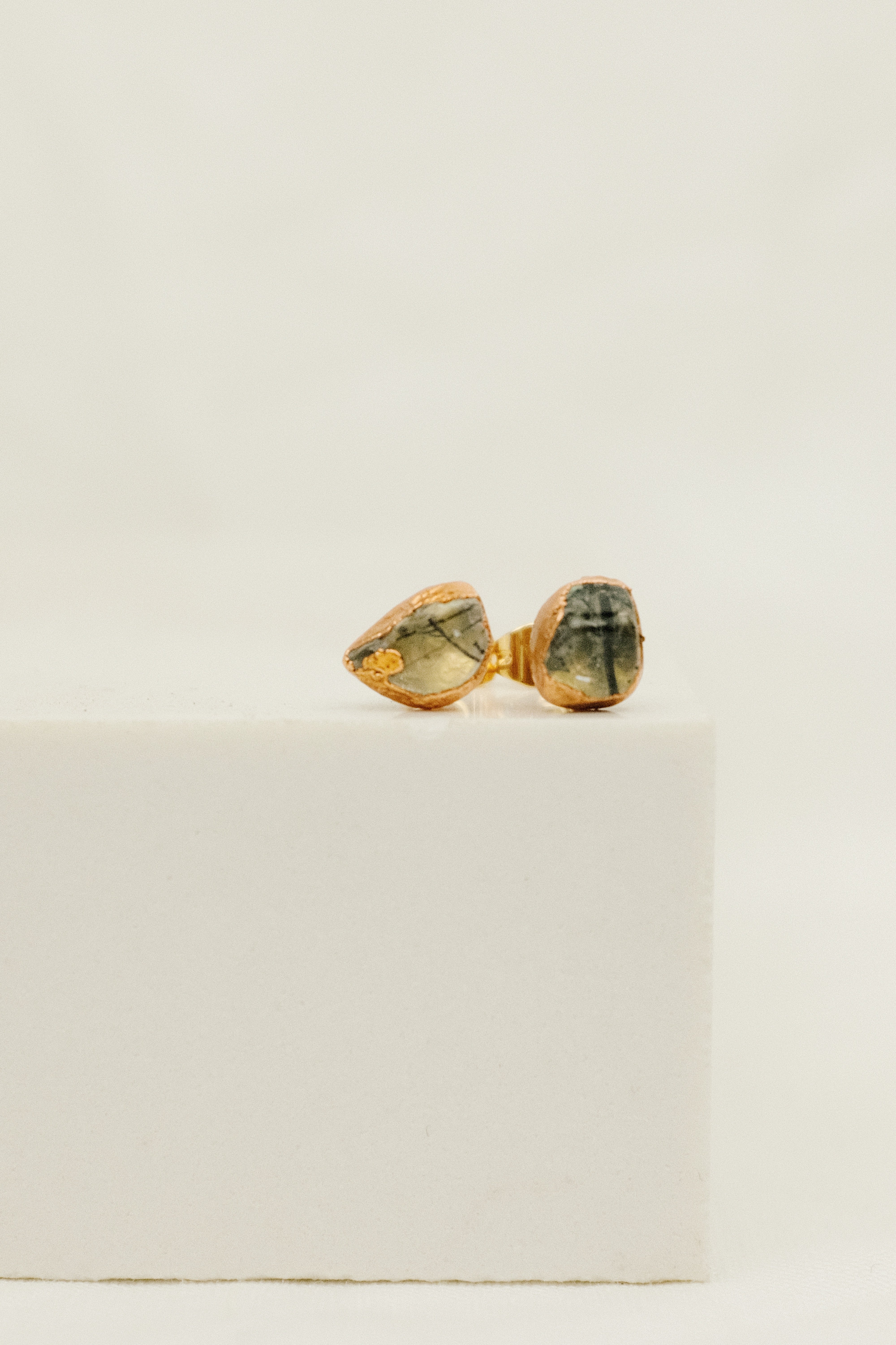 Rutilated Quartz Earrings