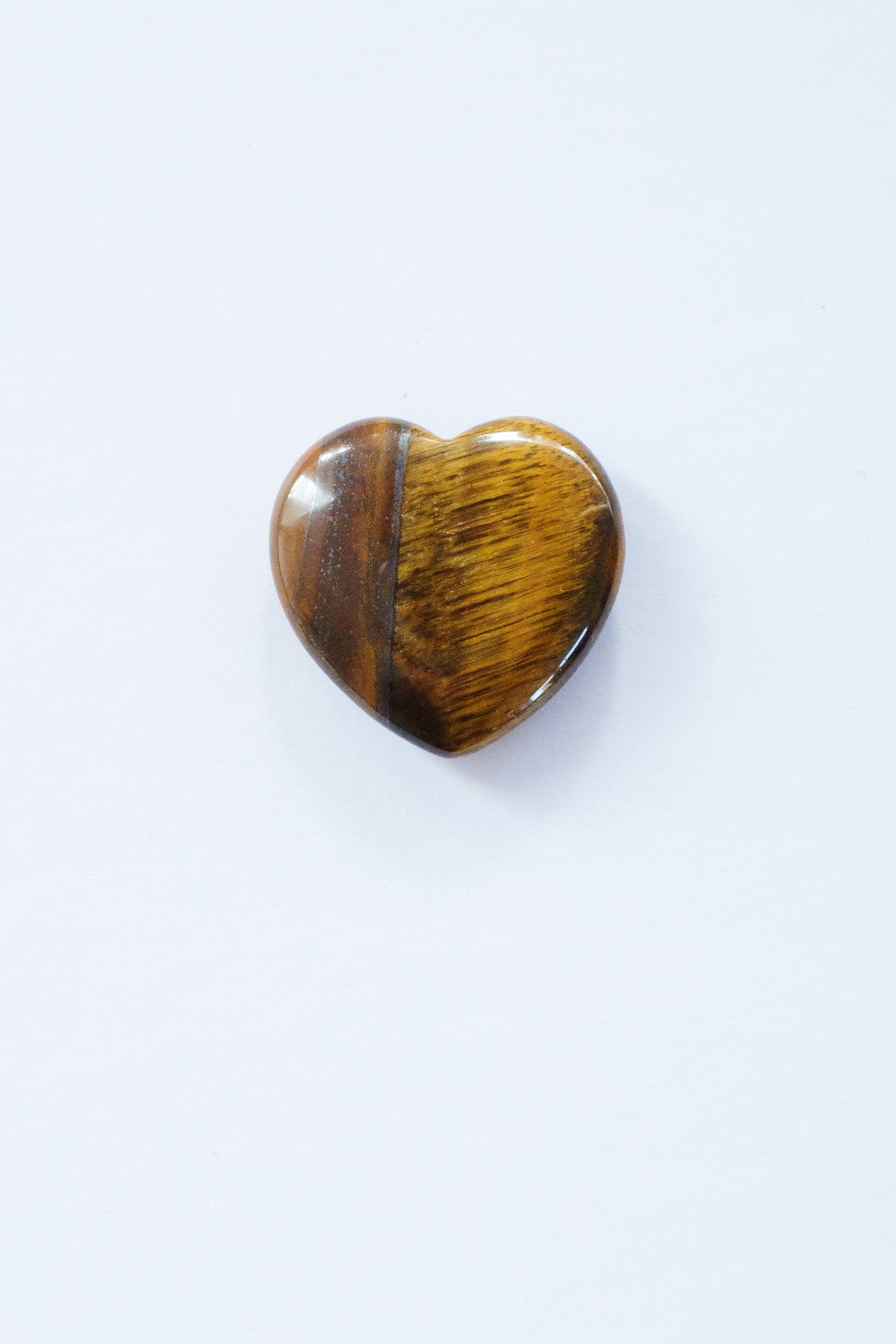 Tiger Eye Heart