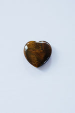 Tiger Eye Heart