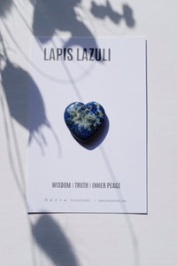 Lapis Lazuli Heart