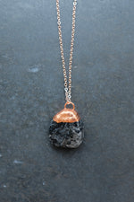 Copper Rutilated Quartz Necklace
