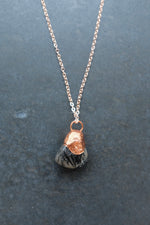 Copper Rutilated Quartz Necklace