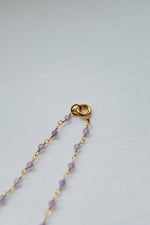 Amethyst Beaded Necklace