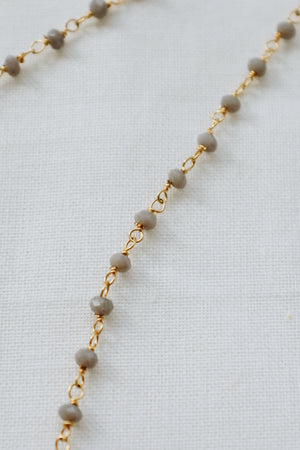 Moonstone Beaded Chocker