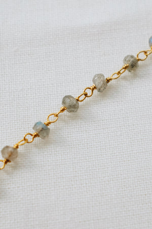 Labradorite Beaded Chocker