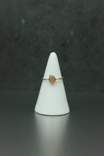 Sunstone Silver Ring - Size M
