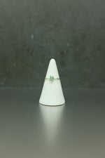 Turquoise Silver Ring - Size K 1/2
