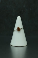Tigers Eye Silver Ring - Size L