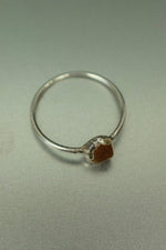 Tigers Eye Silver Ring - Size L
