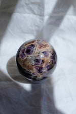 Amethyst Crystal Sphere | Calming Crystal Ball for Peace & Intuition