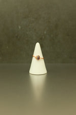Amethyst Copper Ring • Clarity & Calm – Size N½