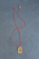Evil Eye Red String Necklace • Protective Good Luck Amulet