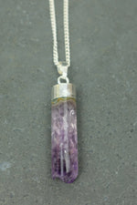 Silver Amethyst Necklace