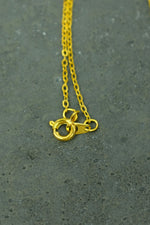 Gold Quartz Necklace