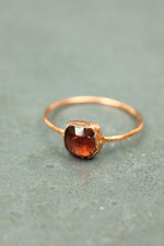 Garnet Ring - Size P