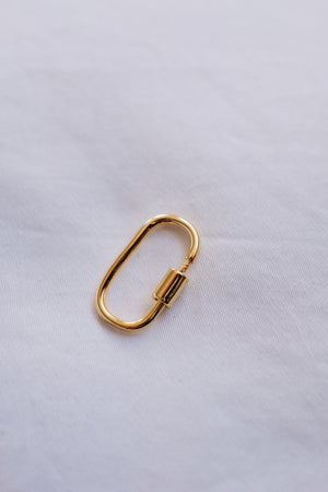 Gold Large Carabiner