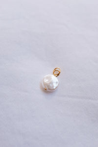 Gold Imitation Pearl Charm