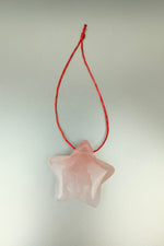 Rose Quartz Crystal Decoration