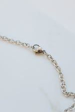 Silver Cable Chain Necklace