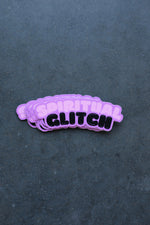 Spiritual Glitch Sticker • Minimalist Vinyl Decal for Laptop, Bottle & Journal