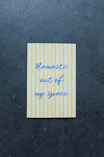 Namaste Out of My Space Sticker • Spiritual Sass Vinyl Decal