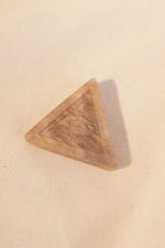 Spiritual protection moonstone triangle with evil eye