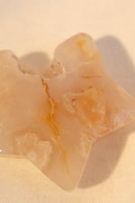 Flower agate star for meditation and new beginnings