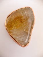 Citrine Brooch
