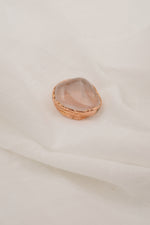 Rose Quartz Brooch
