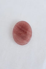Heart‑chakra crystal thumb stone for stress relief
