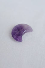 Calming amethyst moon stone