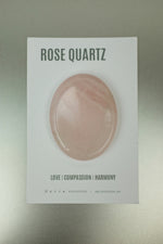 Rose Quartz Thumb Stone • Self‑Love, Emotional Healing & Anxiety Relief Crystal