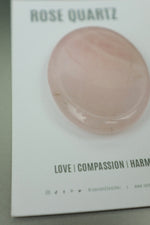 Rose Quartz Thumb Stone • Self‑Love, Emotional Healing & Anxiety Relief Crystal
