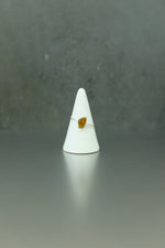 Tigers Eye Silver Ring - Size R