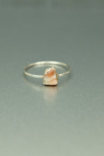 Carnelian Silver Ring - Size N 1/2