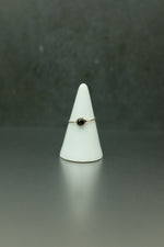 Amethyst Silver Ring - Size N