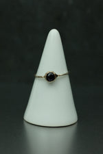 Amethyst Silver Ring - Size N